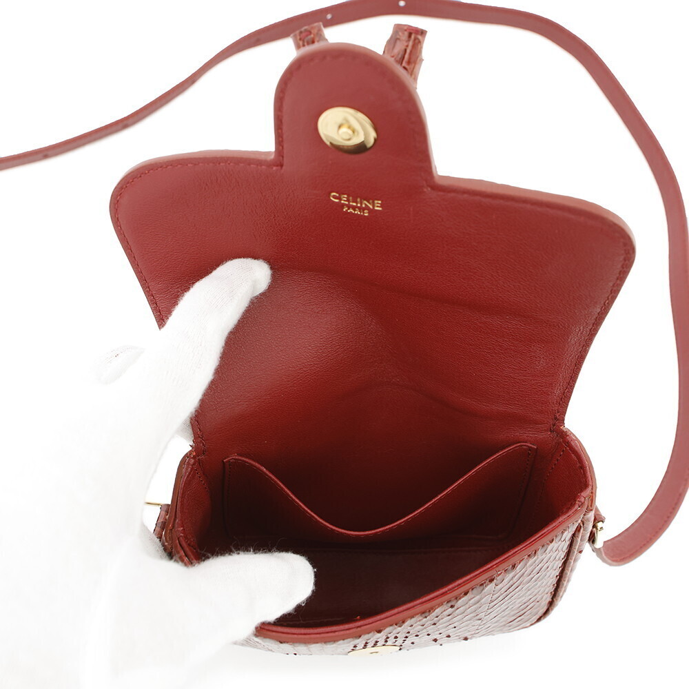 Celine Tassel Python Shoulder Bag - Picture 5 of 7